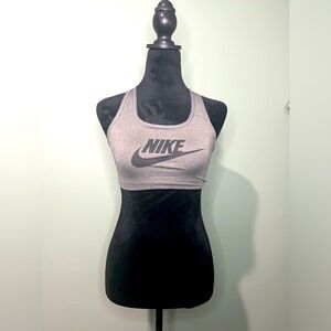 Like New Nike Dri-Fit Grey Sports Bra